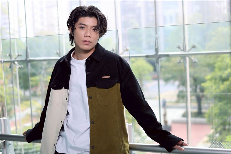 陳峻廷作為團內「六邊型戰士」，宣傳專輯之餘也忙於電影及戲劇拍攝。（圖／記者鄭孟晃攝影）