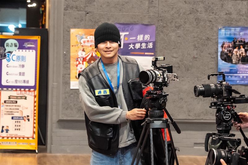 楊銘威過去拍戲也曾受傷。（圖／TVBS提供）