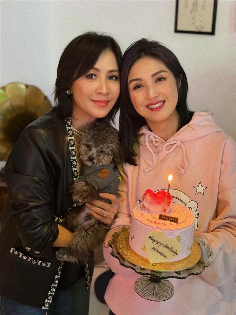 楊千嬅生日邀請劉嘉玲。（圖／翻攝自劉嘉玲IG)