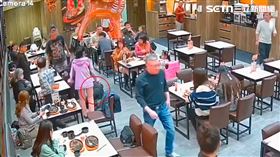 嘉義,南門派出所,店員,顧客,牛排館,座位（圖／翻攝畫面）
