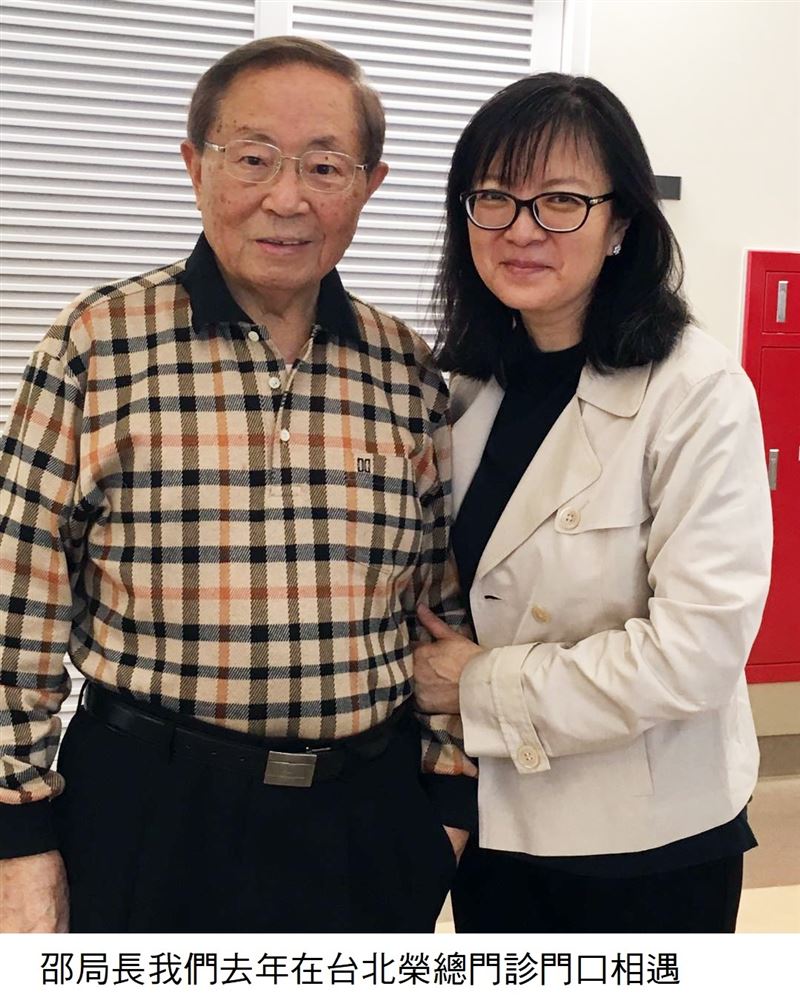 銀霞發文追悼前行政院新聞局長邵玉銘。（圖／翻攝自臉書）