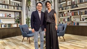 Janet上鄭弘儀節目。（圖／三立提供）