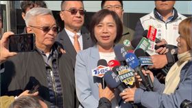 民進黨台中市長參選人何欣純。（圖／翻攝畫面）