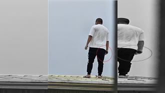 屏東內埔警匪對峙！嫌持「手榴彈」畫面曝