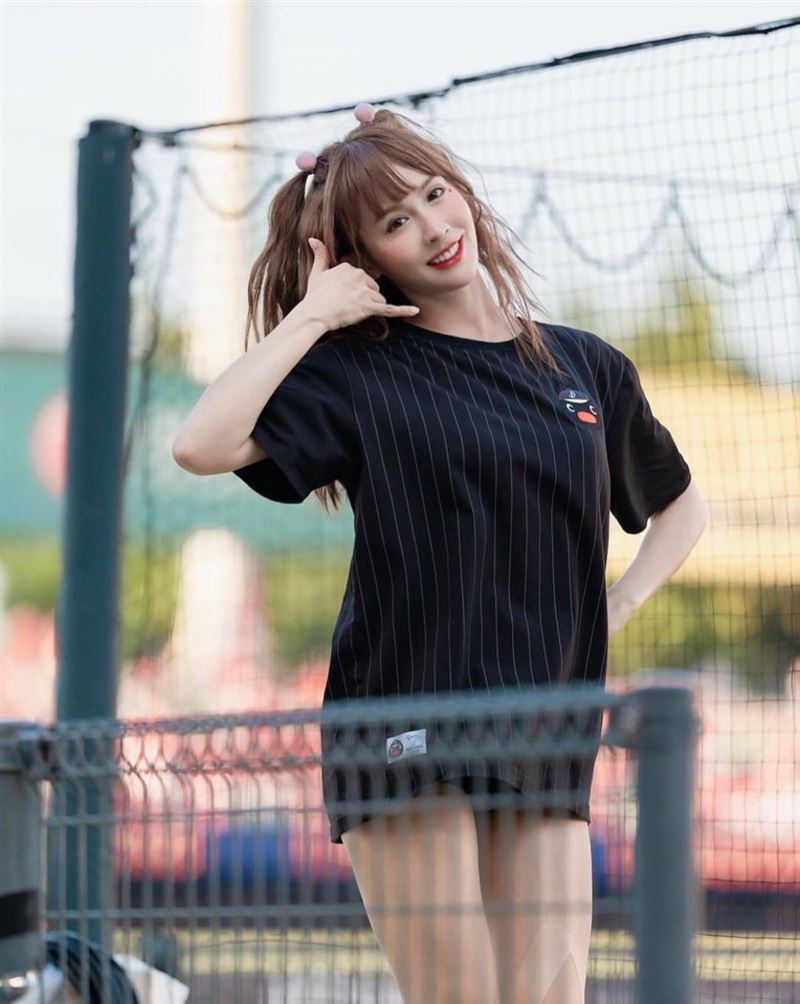 啾啾是中信啦啦隊的成員。（圖／翻攝自IG）