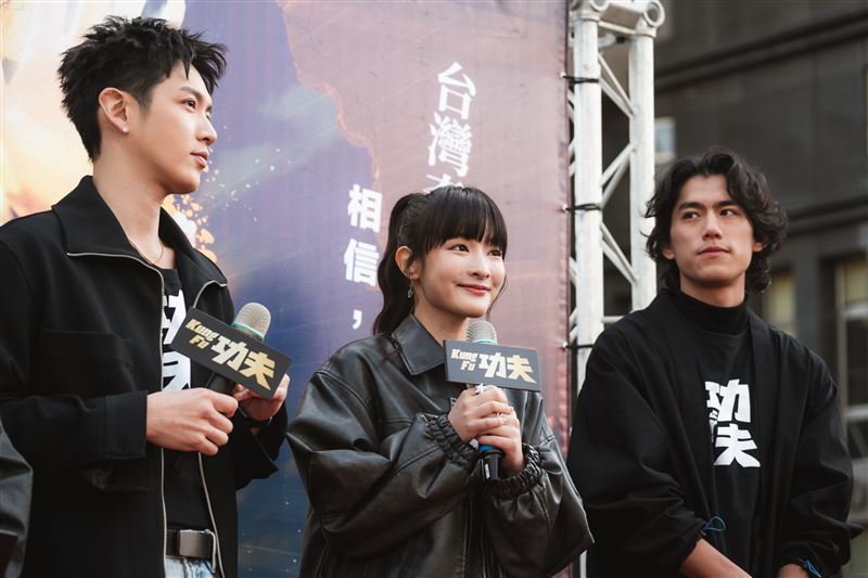 《功夫》台中武林對決見面會現場照。（圖／麻吉砥加 提供）