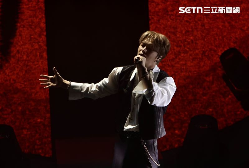 金在中台北J-Party Fan Concert演唱會。（圖／記者鄭孟晃攝影）