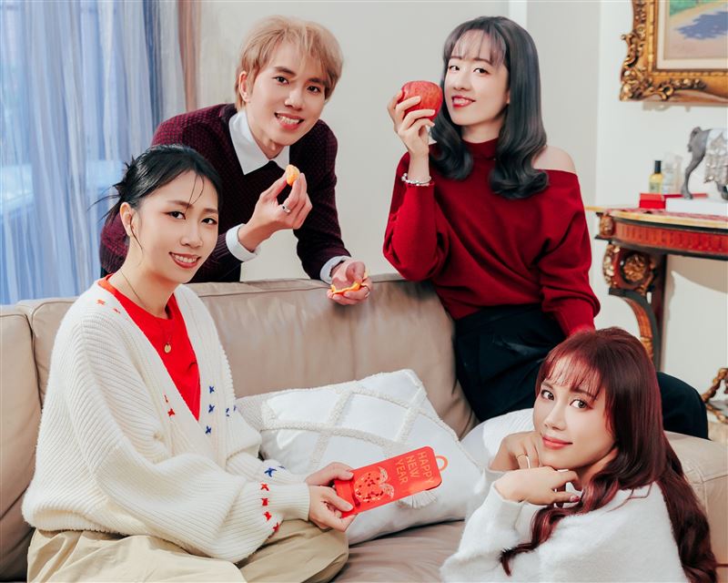 曼都髮型打造2026年新春四大最強開運「氛圍感」髮型圖鑑。（圖／品牌業者提供）