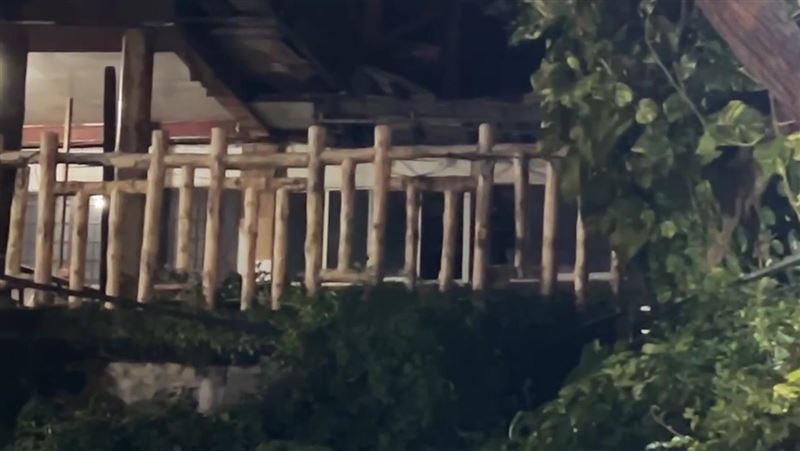 台北市北投區行義路某溫泉湯屋，昨天（8日）驚傳一對情侶死亡案。（圖／翻攝畫面）