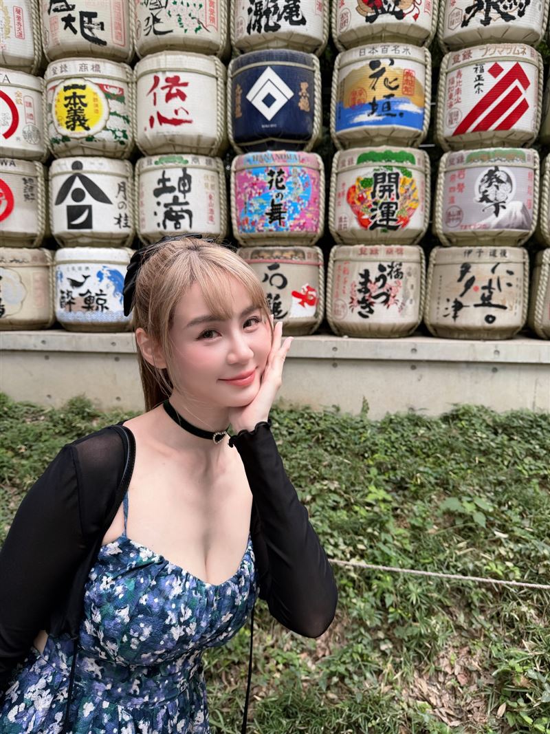 短今加碼曝光東京白天的甜美照。（圖／翻攝自IG @sammie_923）