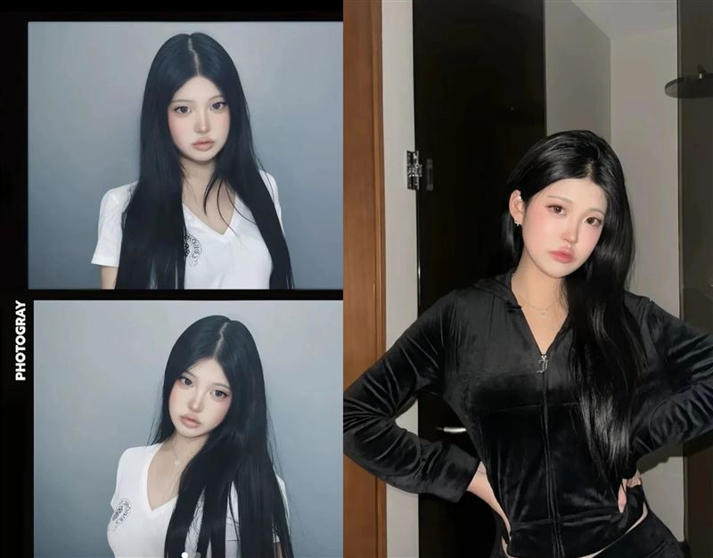 洪真慶的15歲女兒Rael近照引發韓網熱議。（圖／翻攝自韓網）