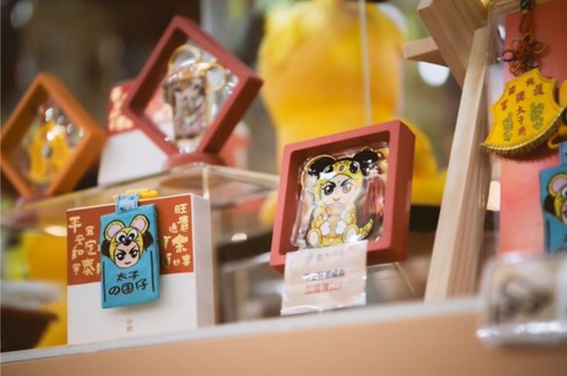 三大限量聖品主打「重整財庫」。（圖／桃園護國宮提供）