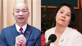 韓國瑜稱自己會保障每個立委問政，包括李貞秀（組合圖）