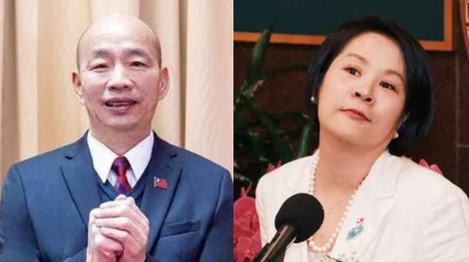 韓國瑜稱自己會保障每個立委問政，包括李貞秀（組合圖）