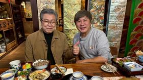 胡瓜（右）交好楊烈。（圖／下面一位提供） 