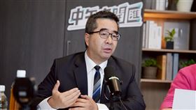 蕭旭岑酸「谷立言比科長大一點」，今日改口喊「沒有不敬之意」。（圖／匯流新聞網提供） 