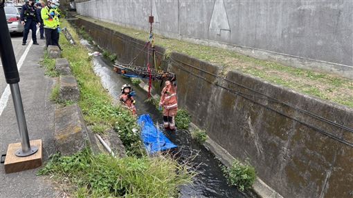 新／6旬男詭死空軍基地旁大排　死因曝光