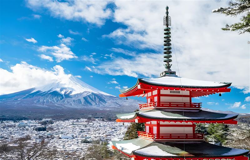 Klook調查顯示，每2人就1人出國用eSIM（圖為日本富士山一日遊）。（圖／Klook提供）