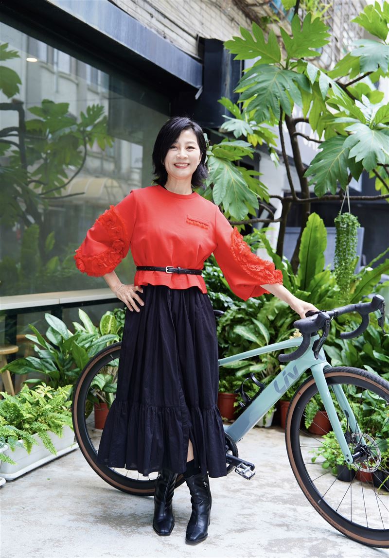 方文琳痊癒後還能騎單車環島。（圖／記者趙于瑩攝影）