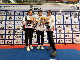 台灣射擊女將協力　亞錦賽獲團體銀牌