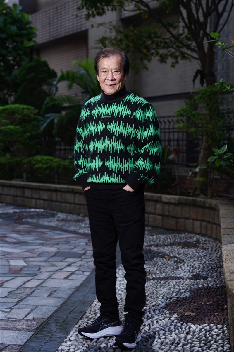 郭建宏受封「電視皇帝」。（圖／記者趙于瑩攝影）