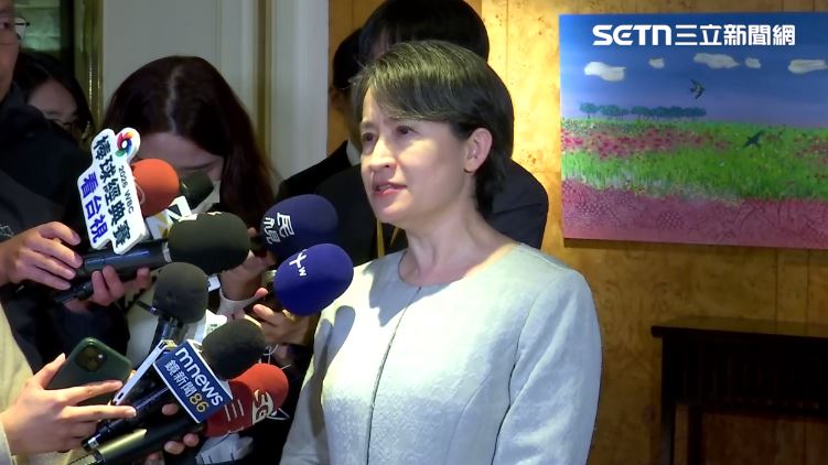 蕭美琴出席日本天皇華誕慶祝的酒會。（圖／資料照）