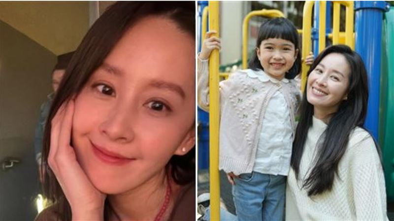 曾愷玹在電影中出演芸熙的養母（右圖），部分網友認不出她。（圖／翻攝自曾愷玹IG、壹壹喜喜提供）