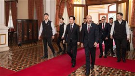 總統賴清德與立法院長韓國瑜去年12月在「亞洲民主人權獎」頒獎典禮同台（圖／總統府提供） 