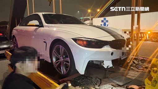 聯結車國道爆胎！害15車撞隱形地雷慘況曝