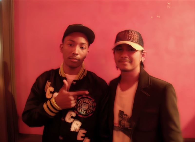 TORO早在10多年前，就在紐約與菲董交流互動，2人相當熱絡。（圖／翻攝自IG @torocompany1002）