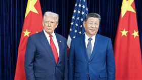 川普和習近平於去年在韓國會面後，曾承諾於今年訪北京。（圖／翻攝自X平台 @cryptogoos）