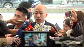 韓國瑜針對高金素梅遭搜索發表談話（圖／記者劉秀敏攝影）