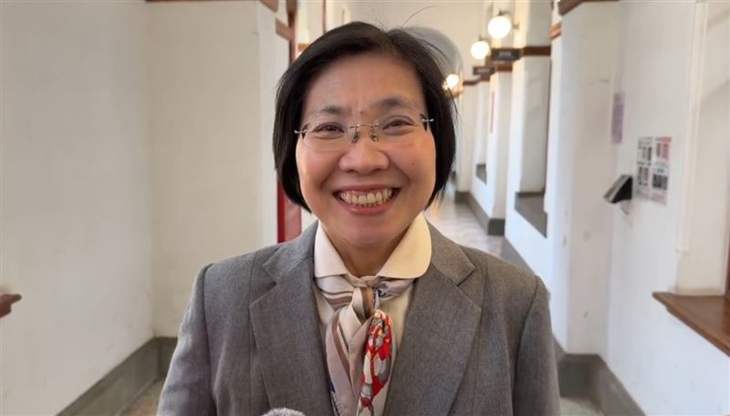 徐欣瑩再次向陳見賢喊話「全民調」。（圖／翻攝畫面）