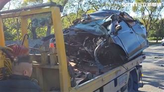 憲兵自撞分隔島噴飛亡　空軍司令部發聲了