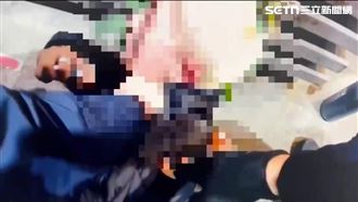 妹子拉人規勸仍暴走　酒店經紀嗆警遭壓制