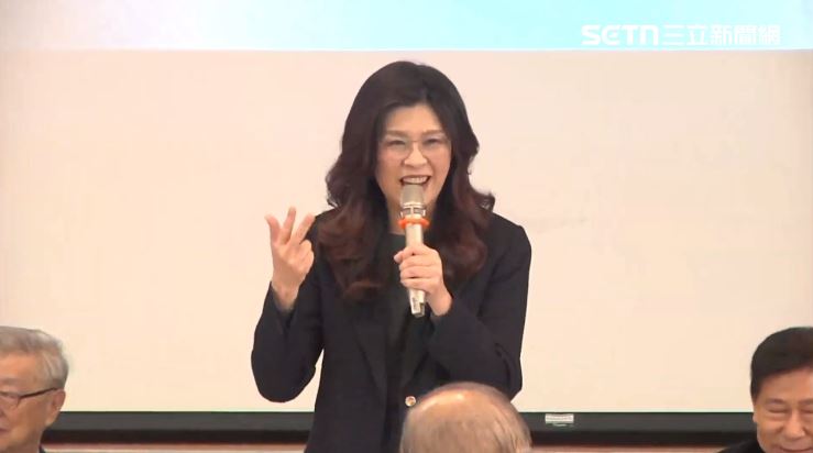 鄭麗文出席國家政策研究基金會2026座談會。（圖／翻攝畫面）