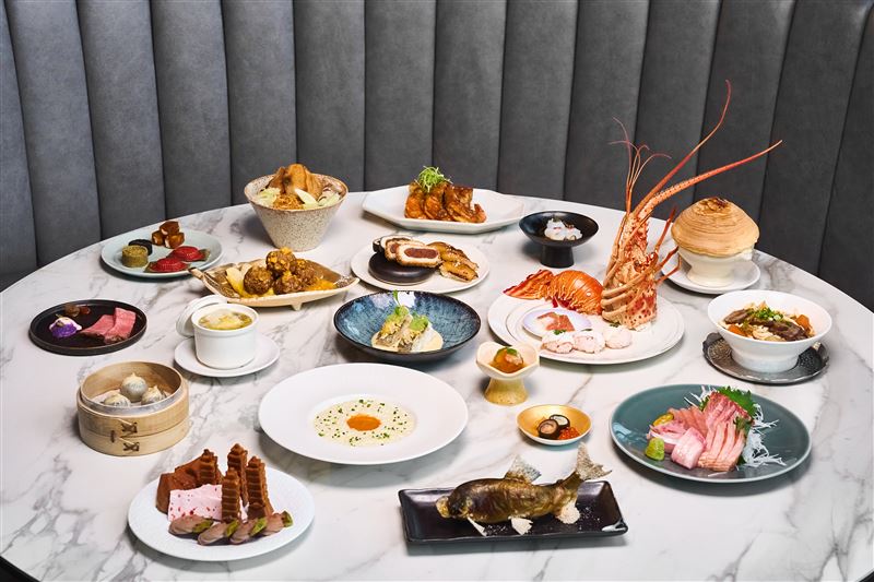 饗 A Joy將台灣傳統年味揉合異國料理語彙，於小年夜至初五期間推出20道春獻料理。（圖／品牌業者提供）