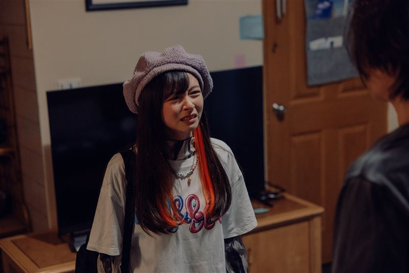 陳姸霏失望難過於鄭伊健面前大哭。（圖／Netflix提供）