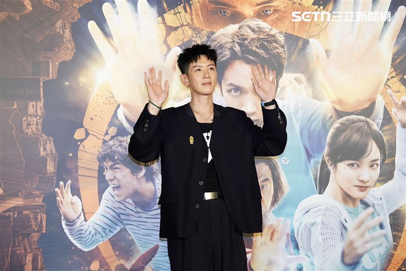 柯震東在片中「打好打滿」，每一場都相當吃力。（圖／記者趙于瑩攝影）