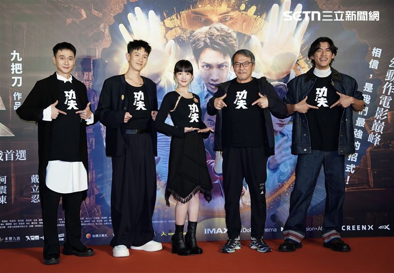 《功夫》片中不少動作戲。（圖／記者趙于瑩攝影）