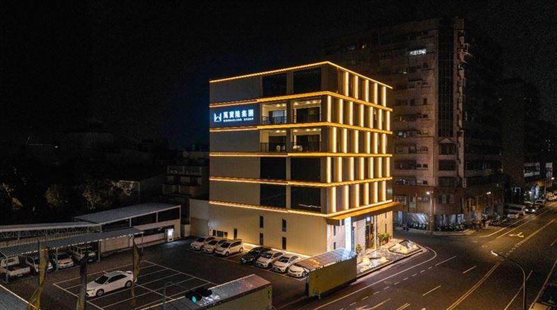 萬寶隆總部3.0座落於台南安平，萬寶隆空間設計一站式全屋訂製。（圖／品牌提供）