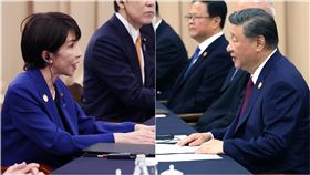 習近平、高市早苗（圖／美聯社／達志影像）