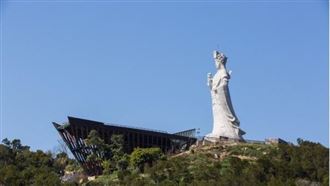 乘風破浪媽祖巨神像　馬祖新景點成地標