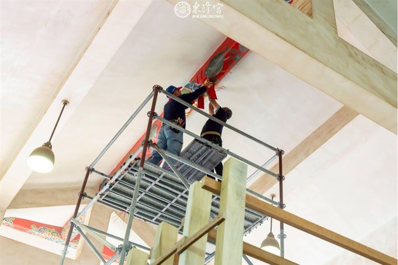 2027東港迎王啟動開工　千萬王船安龍骨