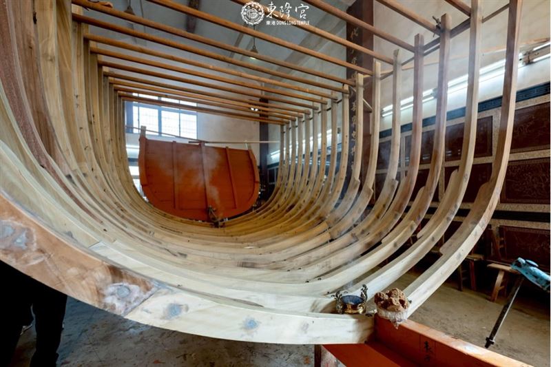 儀式畫面。（圖／翻攝自東港東隆宮-國定民俗東港迎王粉絲專頁）