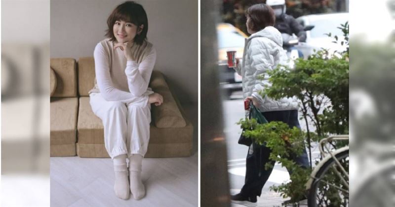 上月21日下午，本刊直擊Selina身穿寬鬆羽絨外套，出門直奔台北市信義區。（圖／翻攝自SelinaIG、CTWANT）