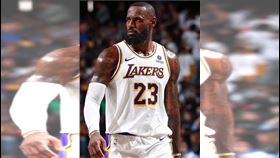 洛杉磯湖人詹姆斯（LeBron James）無緣NBA明星賽。（圖／翻攝自X平台 @TheHoopCentral）