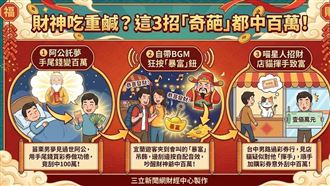 財神爺吃重鹹？這些「奇招」都中100萬