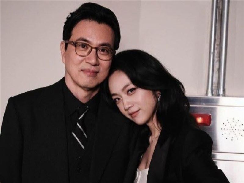 湯唯與金泰勇因男方執導的韓片《晚秋》結緣，不僅當上韓國影后，還成了韓國媳婦。（圖／微博圖片）