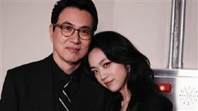 湯唯與金泰勇因男方執導的韓片《晚秋》結緣，不僅當上韓國影后，還成了韓國媳婦。（圖／微博圖片）